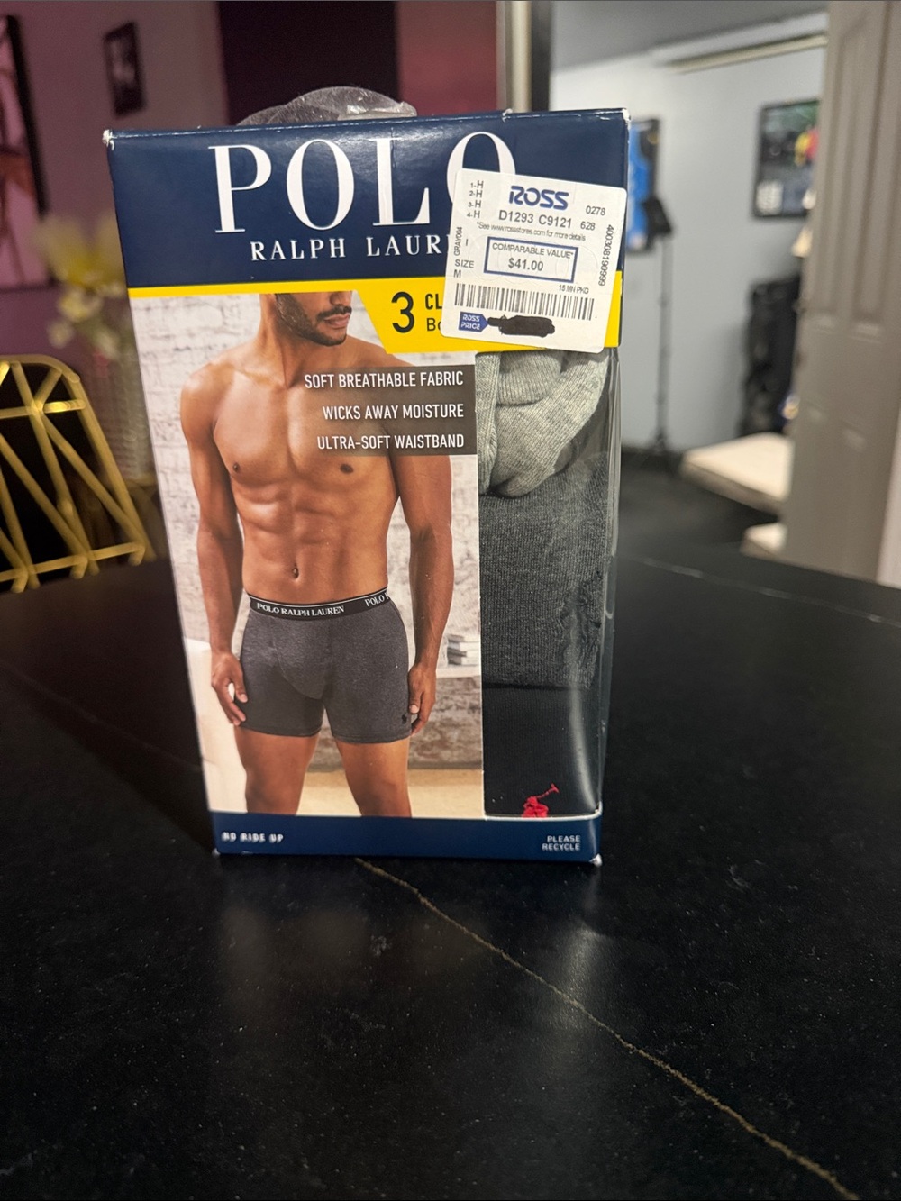 Polo by Ralph Lauren Gray Men’s Boxer Briefs - 3 Pack